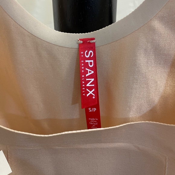 SPANX OnCore Open-Bust Mid-Thigh Bodysuit Size Small - Picture 4 of 10